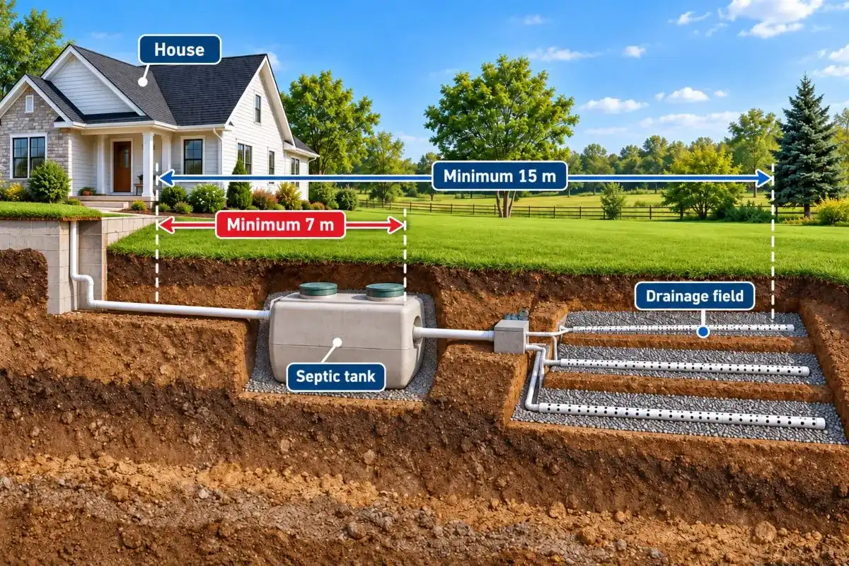 how-far-does-a-septic-tank-need-to-be-from-house